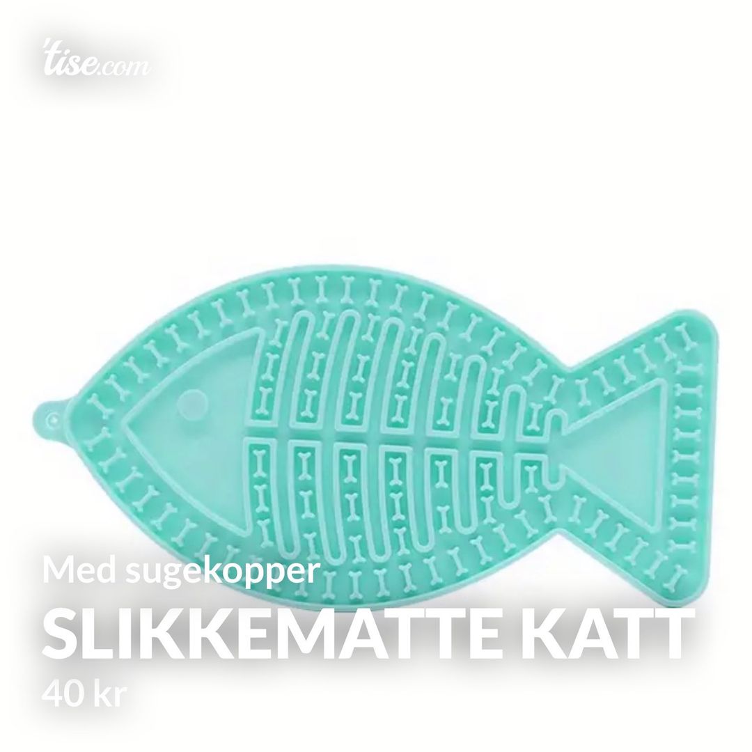 Slikkematte katt