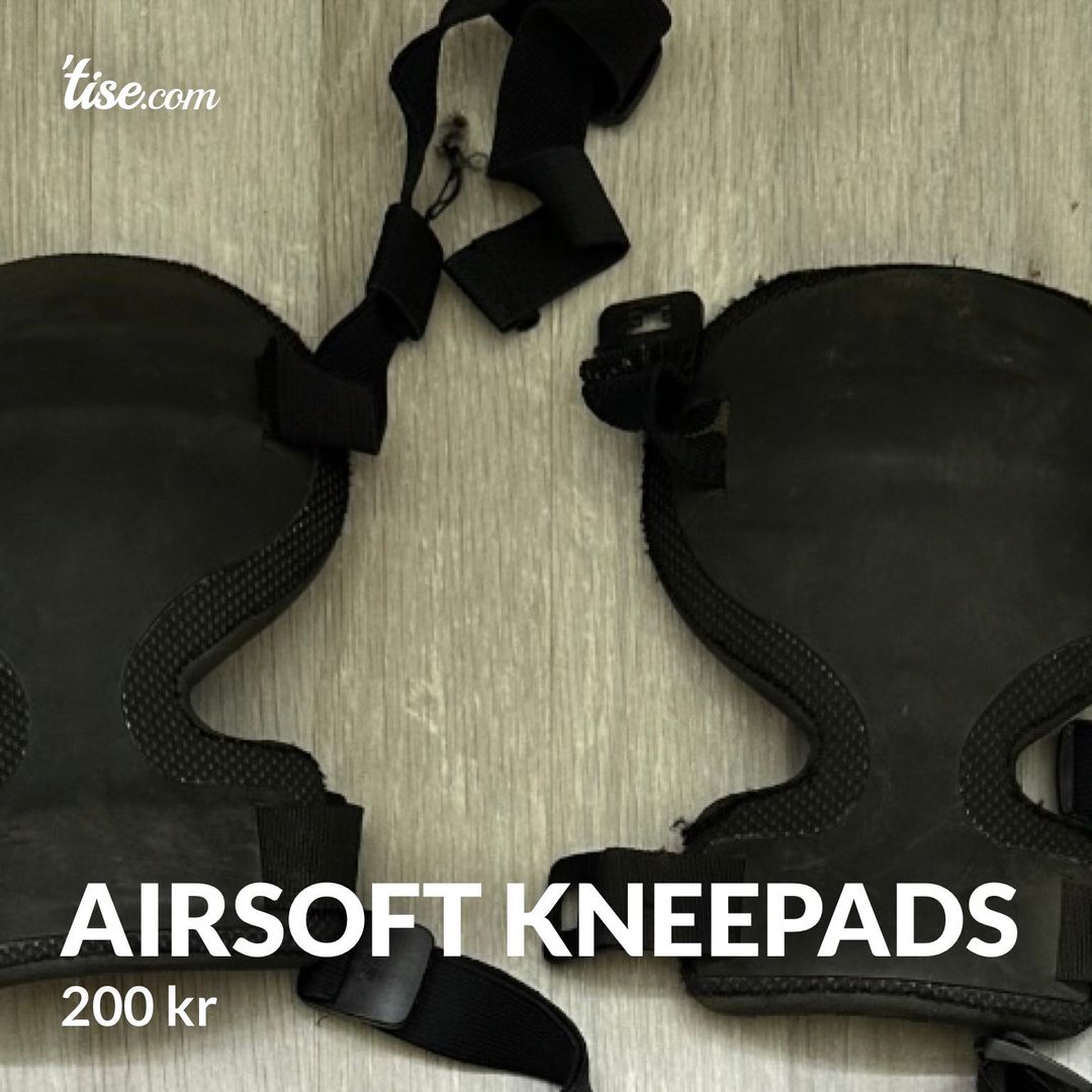 Airsoft kneepads