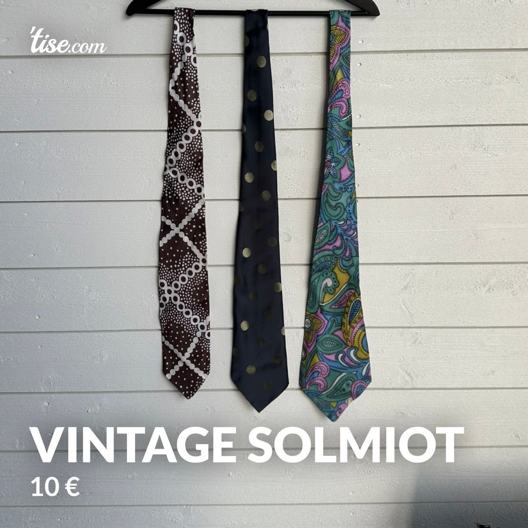 Vintage solmiot