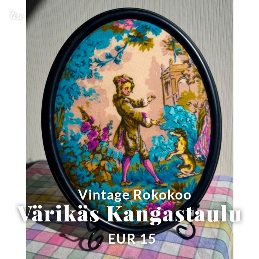 Värikäs Kangastaulu