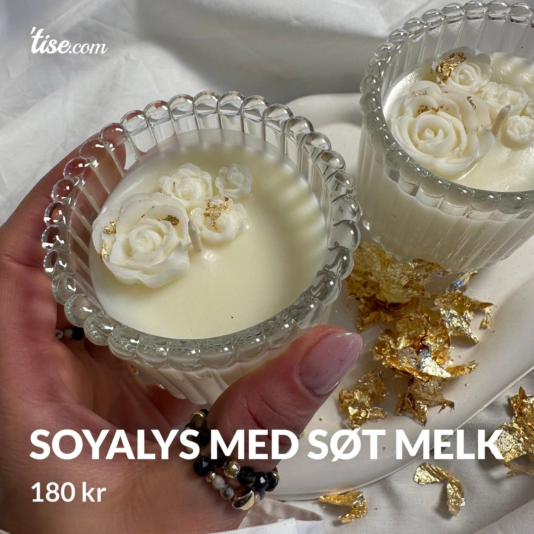 soyalys med søt melk