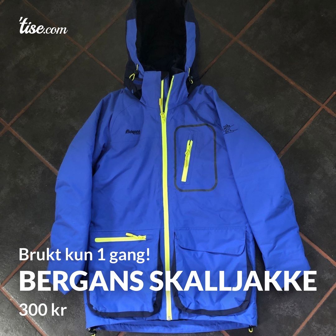 Bergans skalljakke