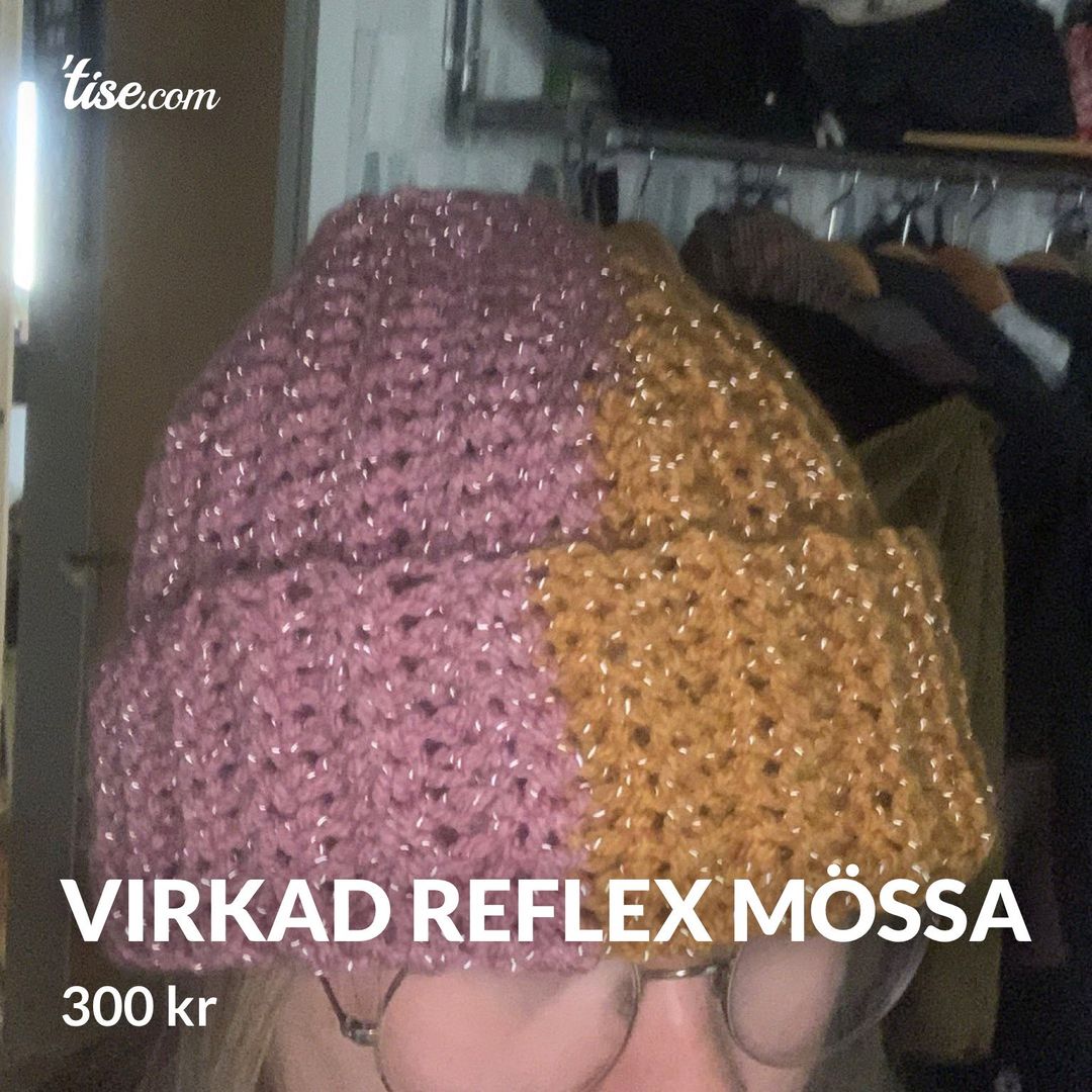 Virkad reflex mössa