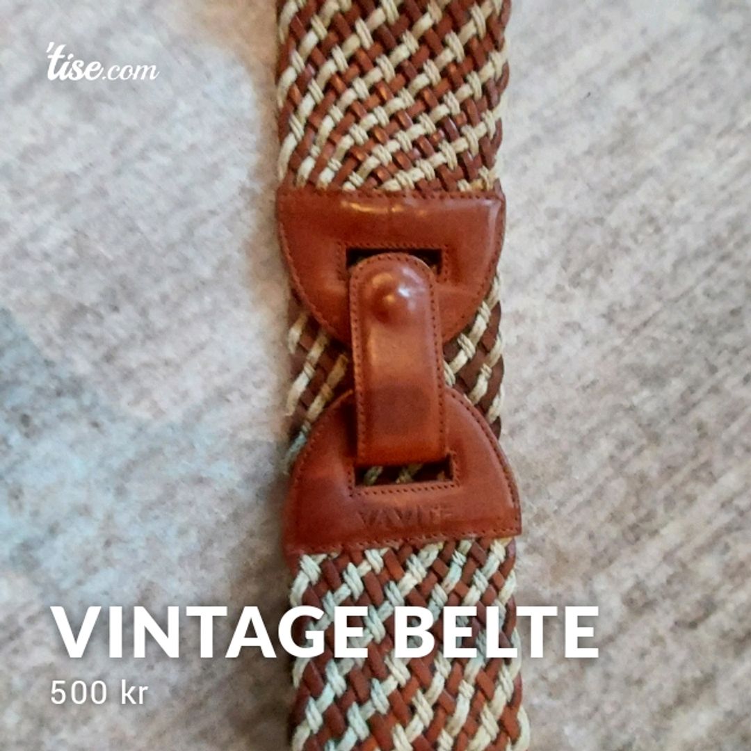 Vintage Belte