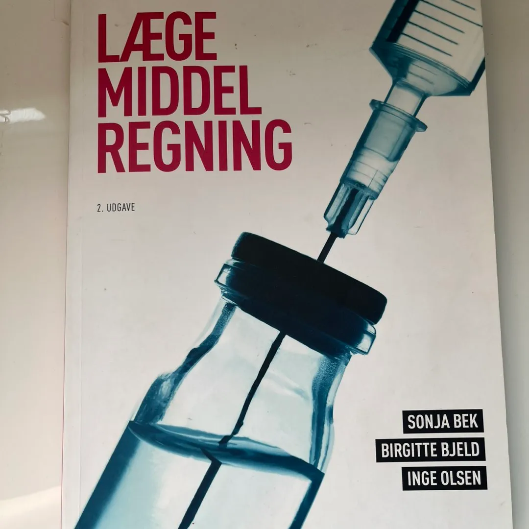 Lægemiddel regning