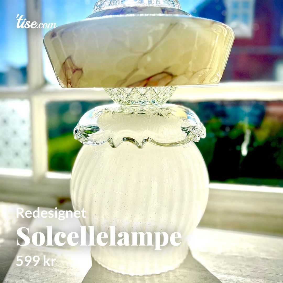 Solcellelampe