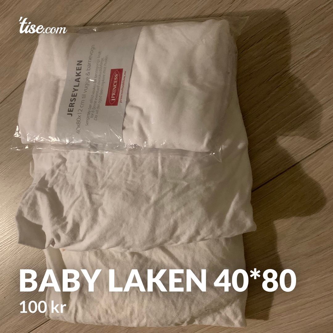 Baby laken 40*80