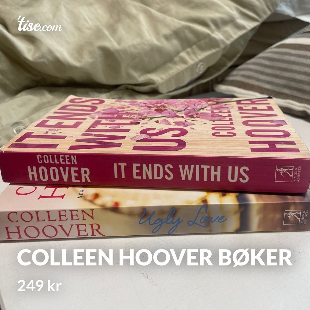 Colleen hoover bøker