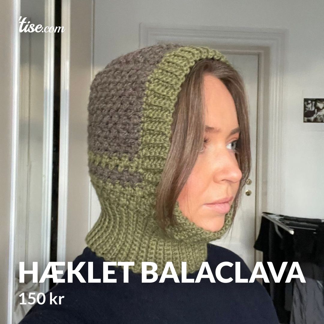 Hæklet balaclava