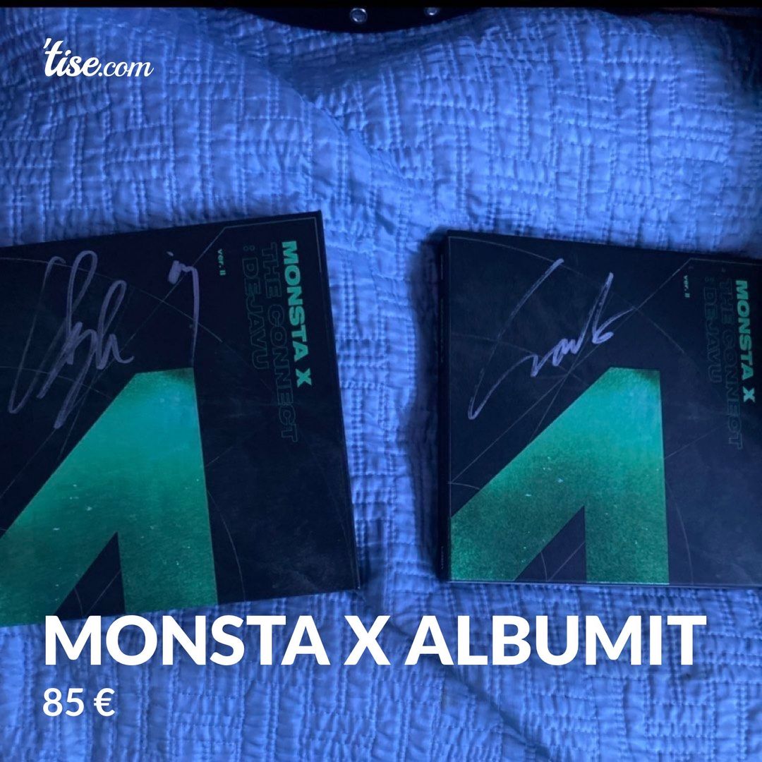 Monsta x albumit