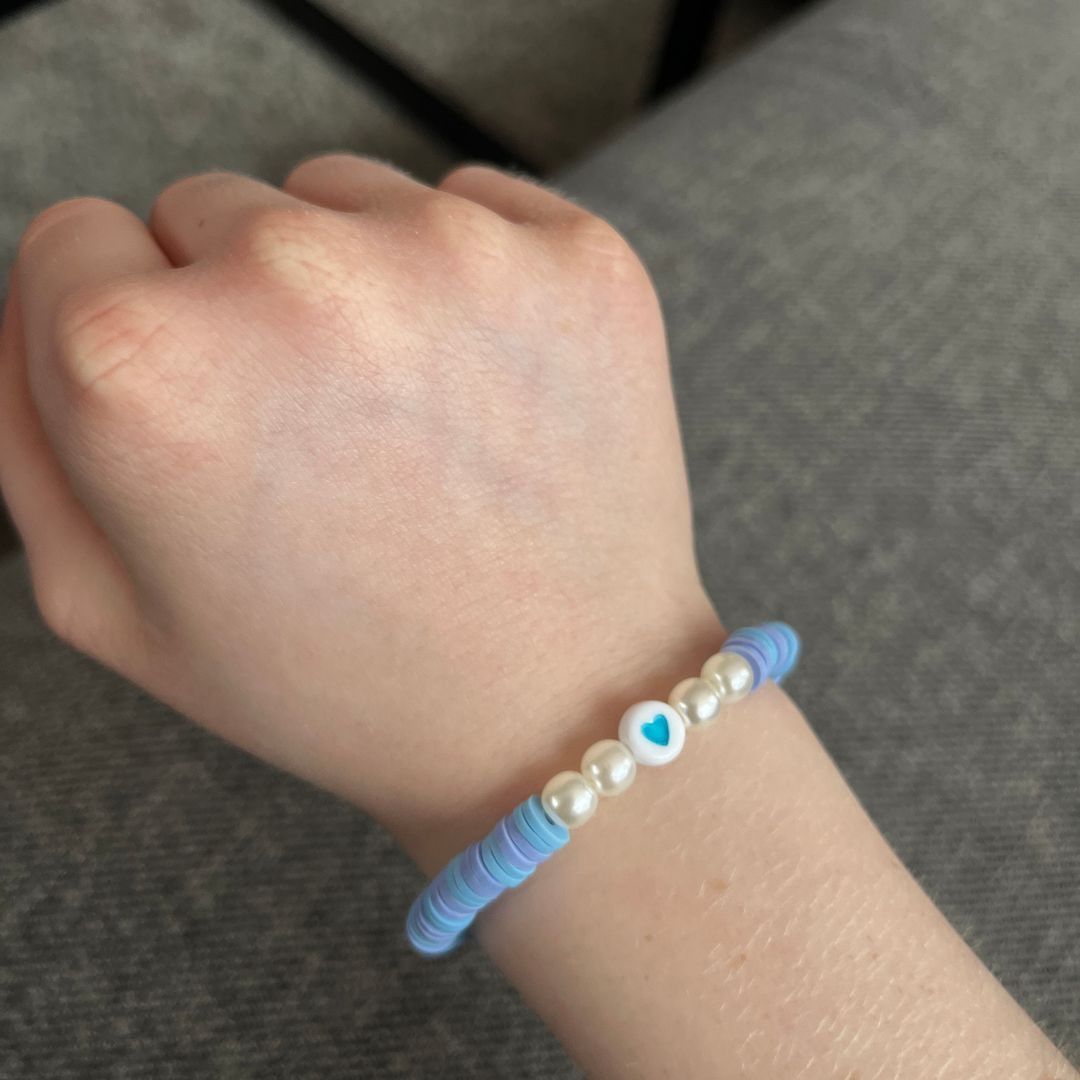 Blue bracelet