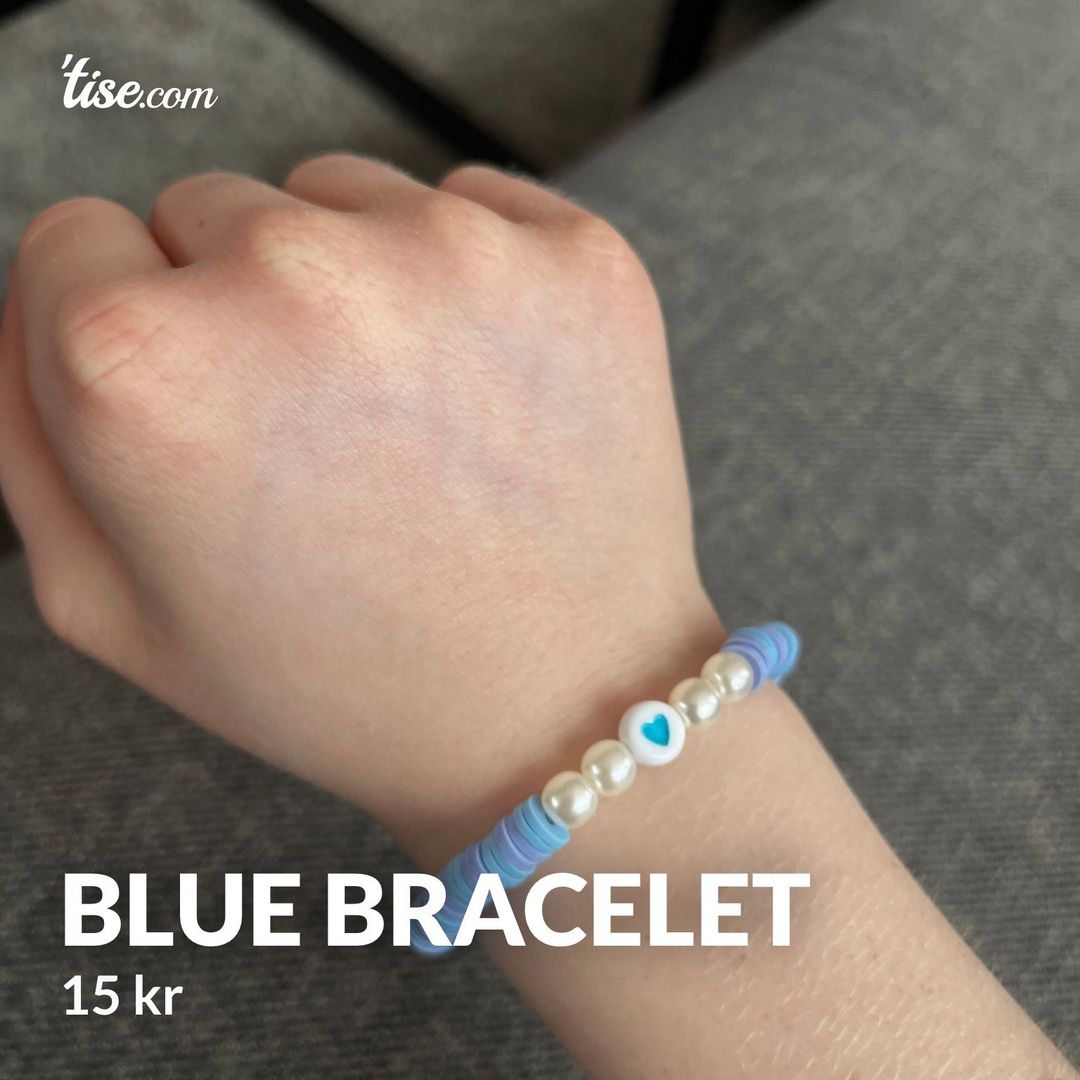 Blue bracelet