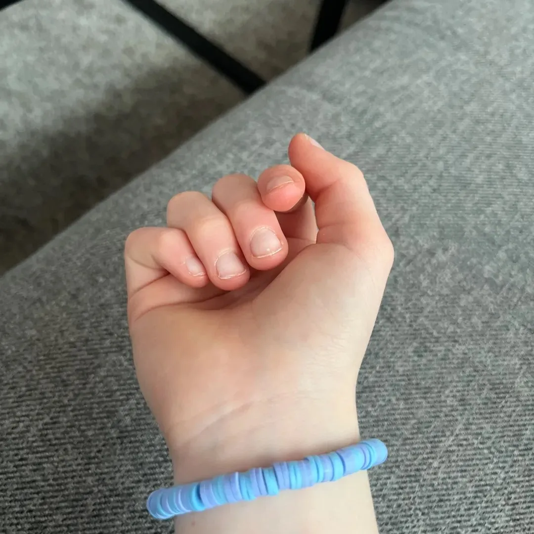 Blue bracelet