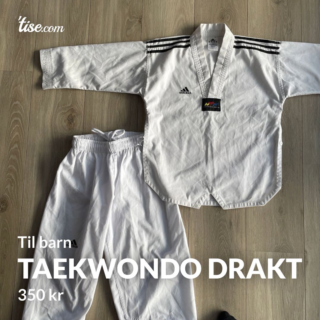 Taekwondo drakt