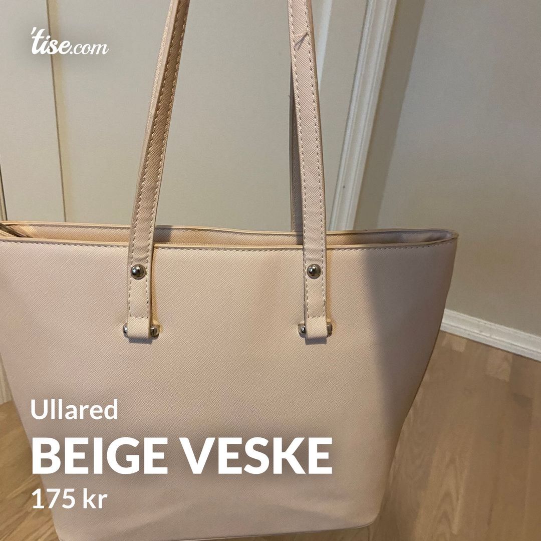 Beige veske