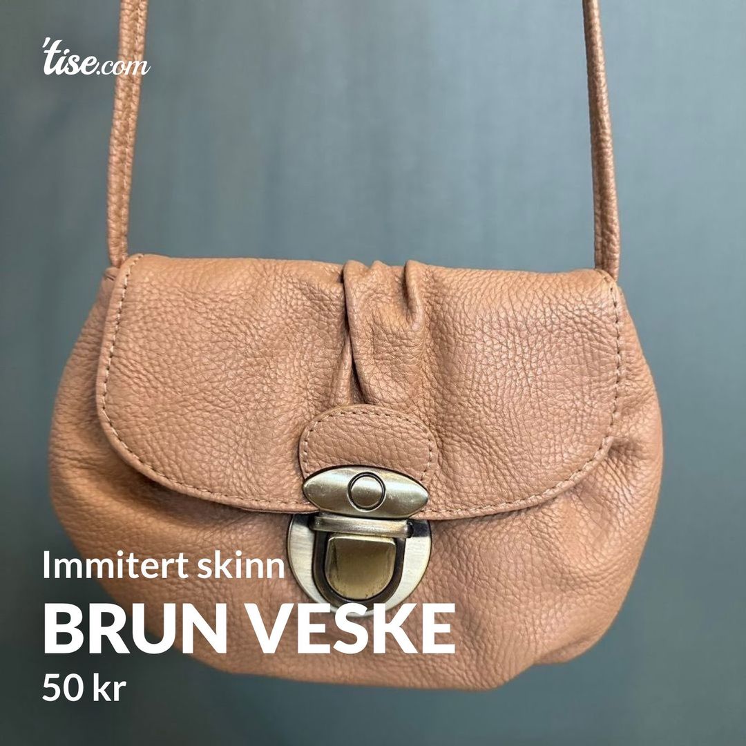 Brun veske