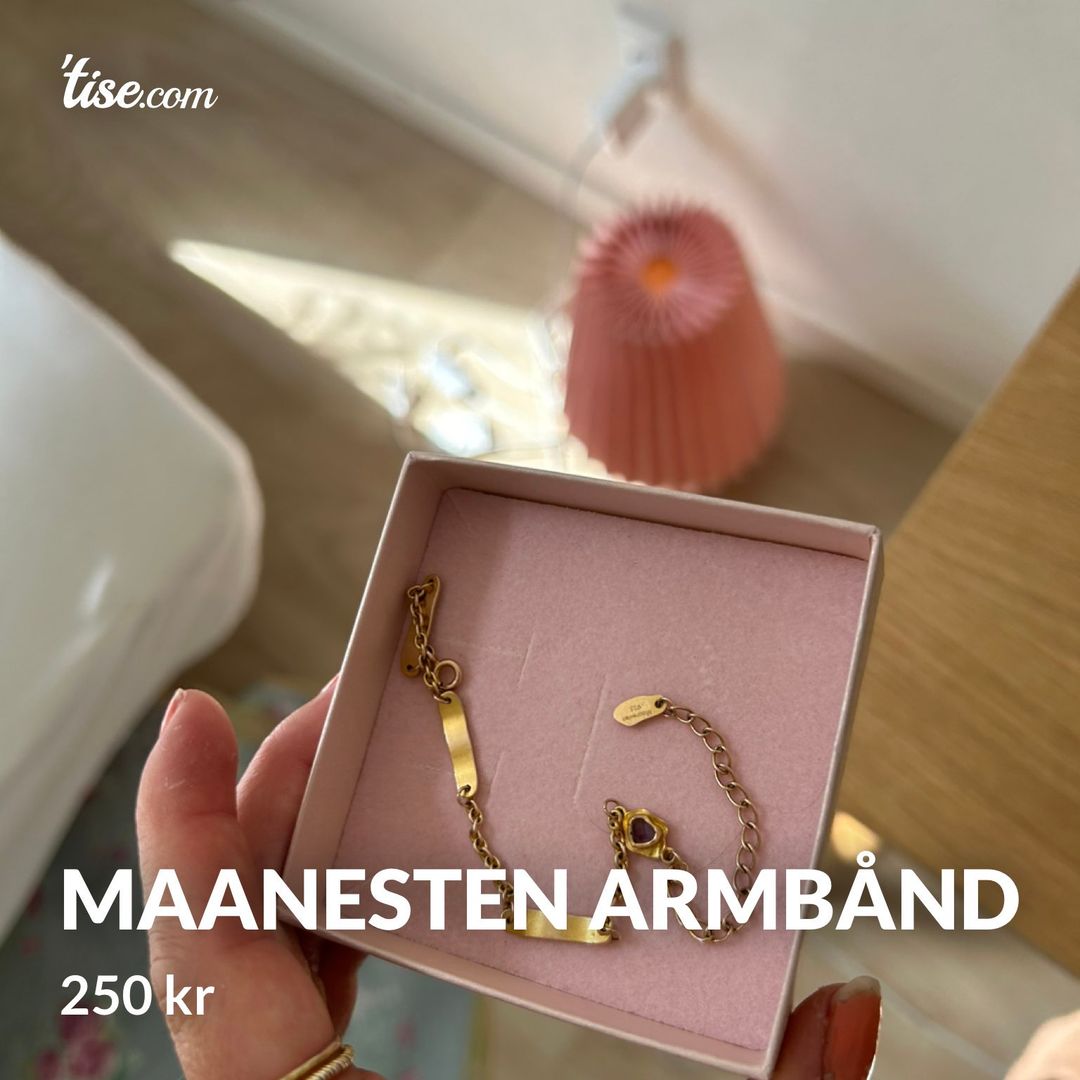 Maanesten armbånd