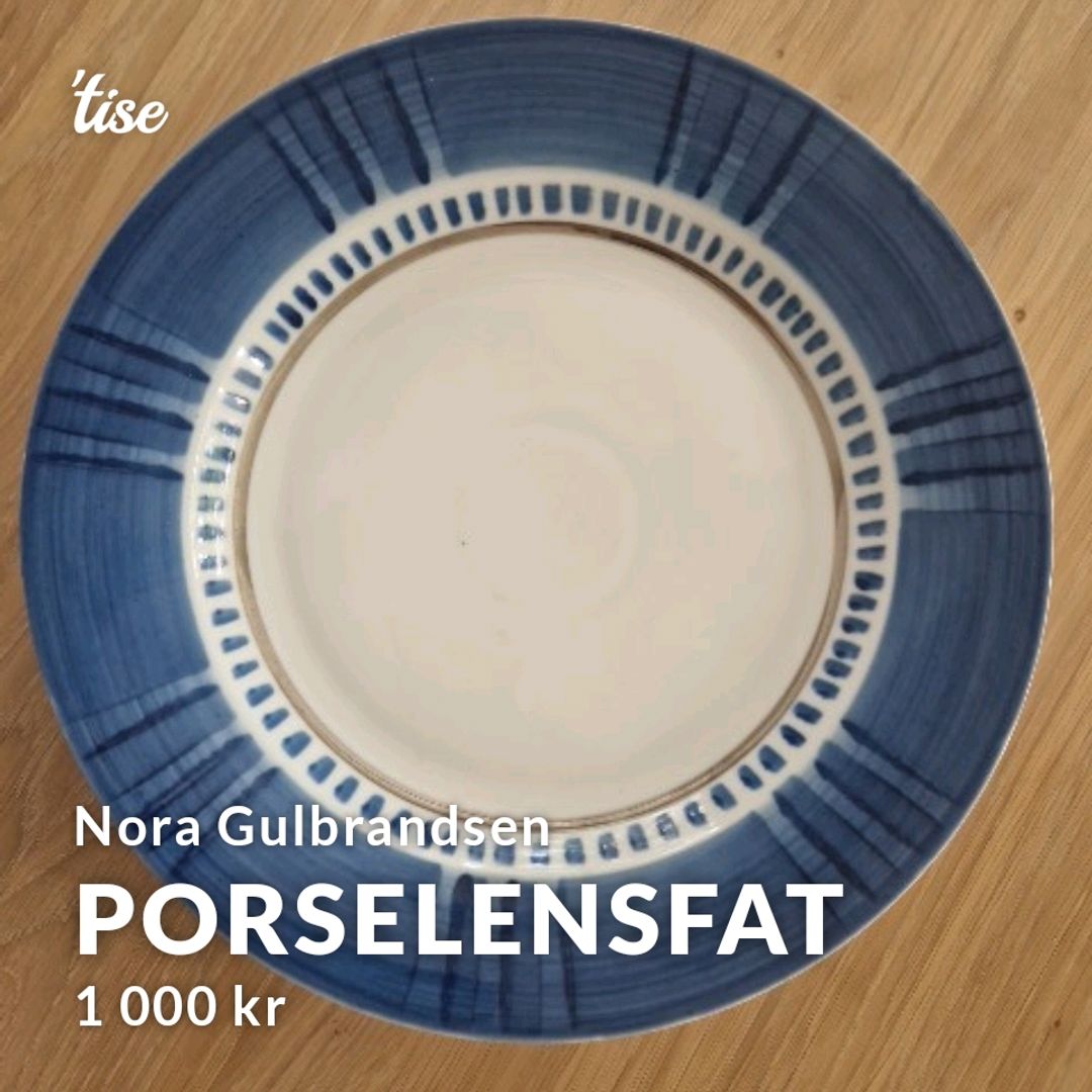 Porselensfat