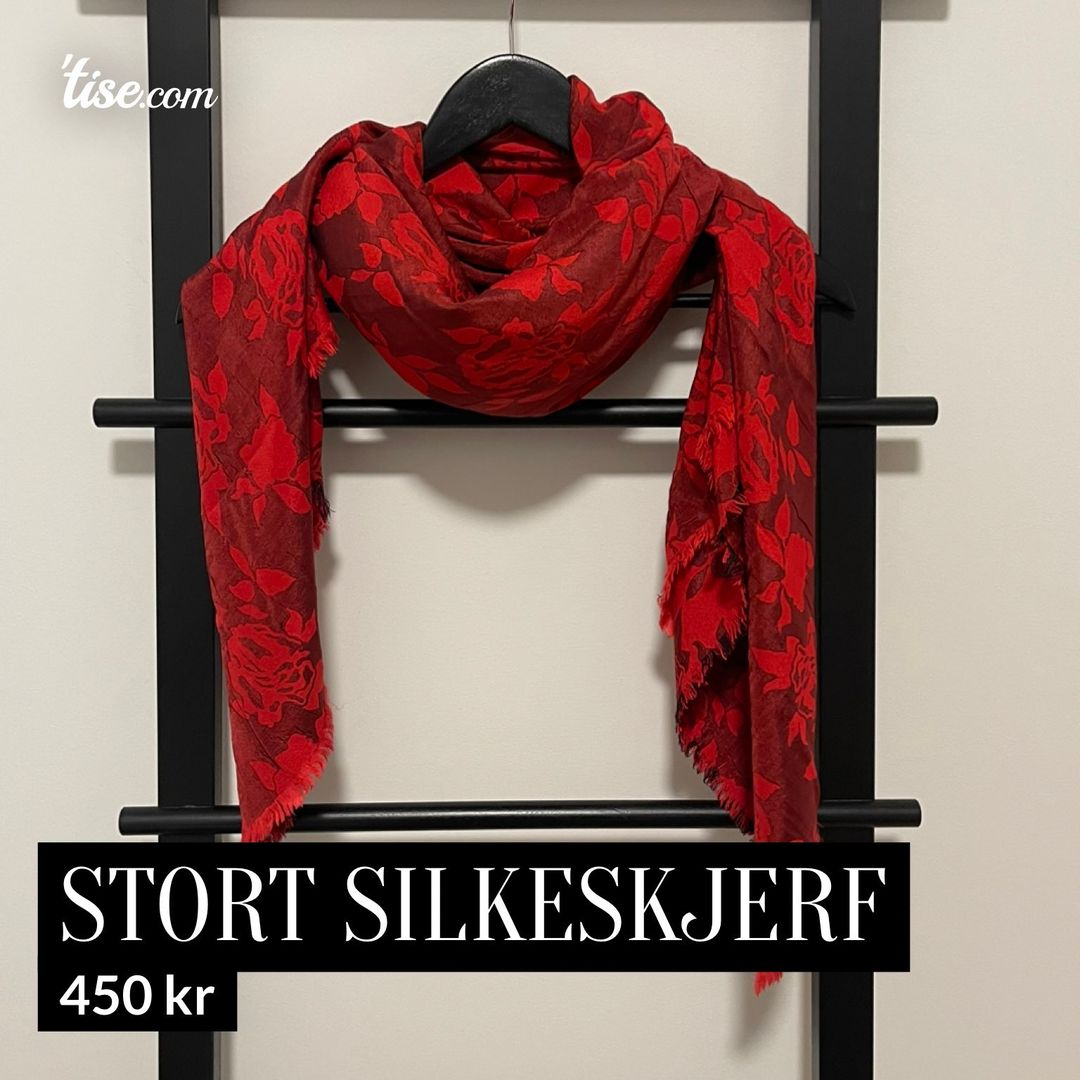 Stort Silkeskjerf