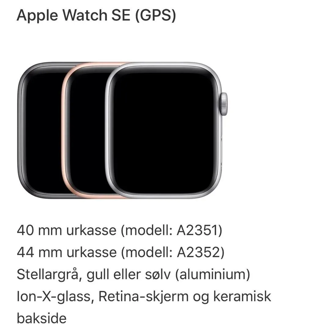 Apple Watch SE