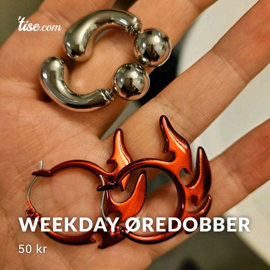 Weekday Øredobber