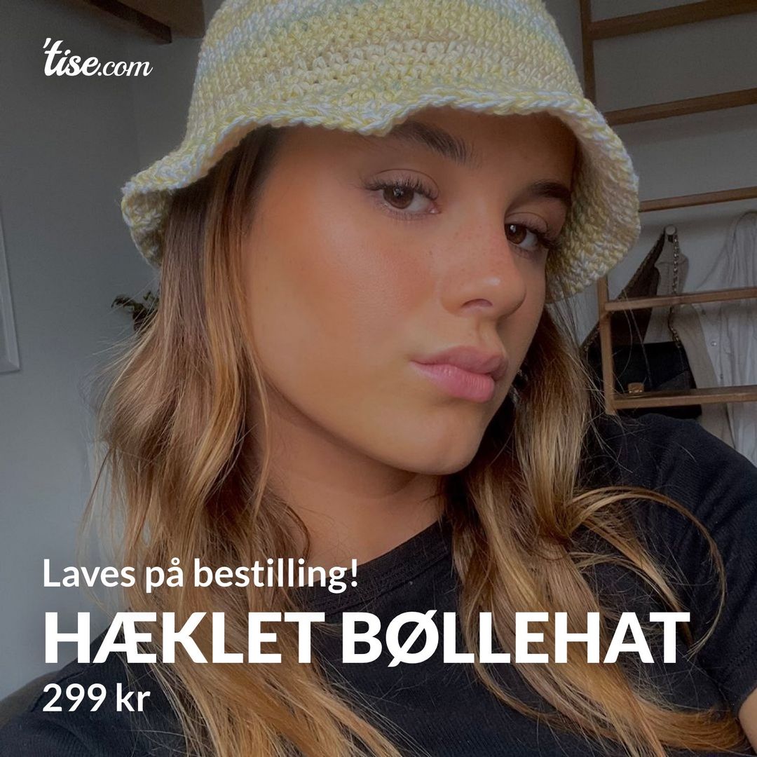 Hæklet bøllehat