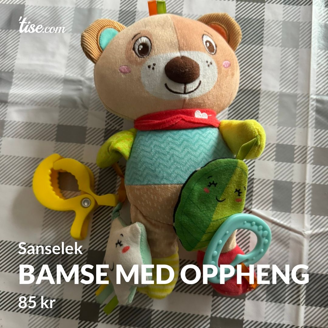 Bamse med oppheng