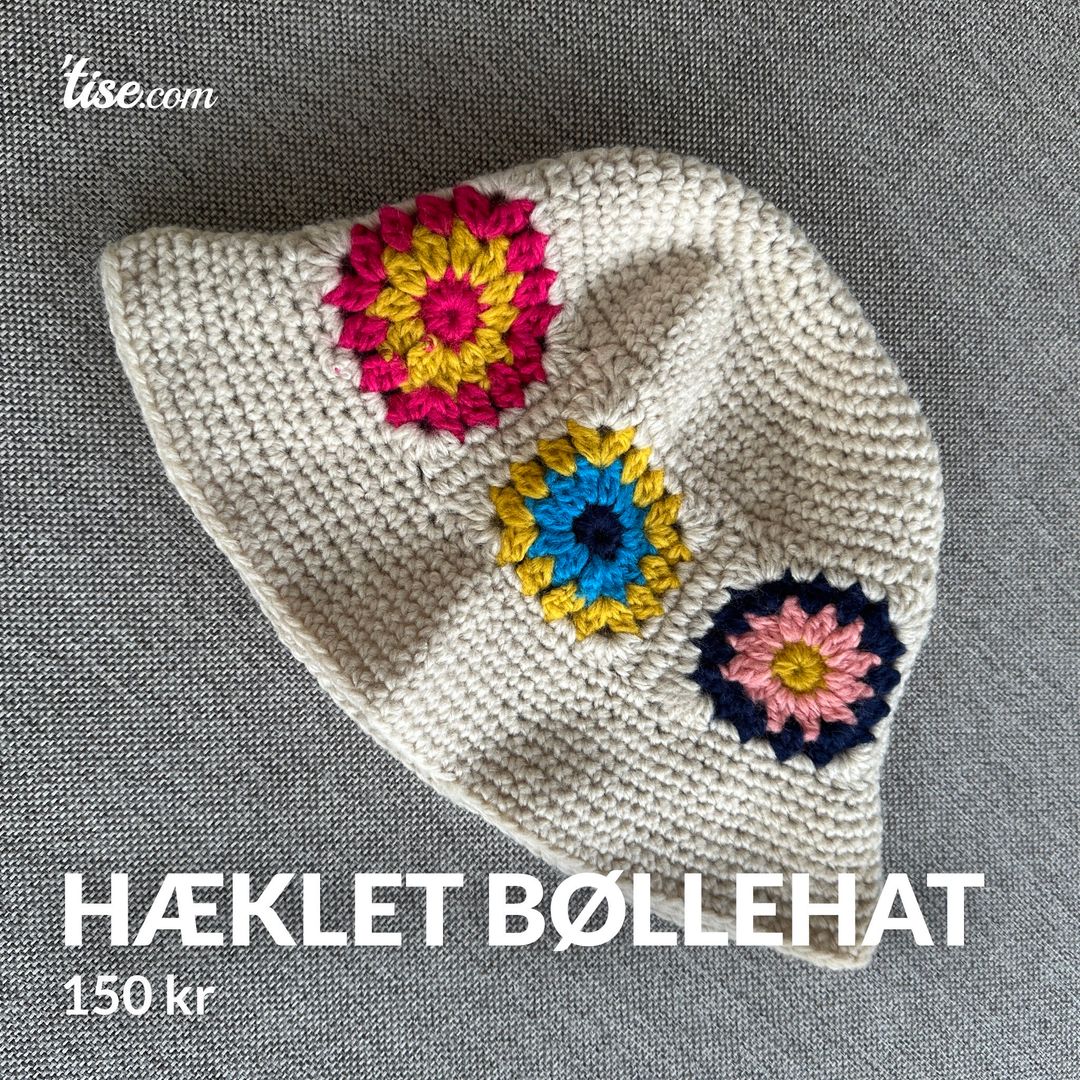 Hæklet bøllehat