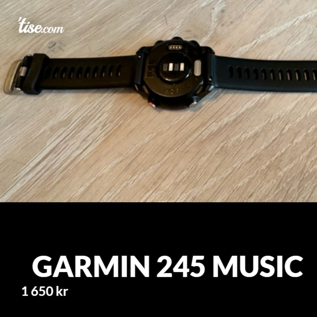 garmin 245 music