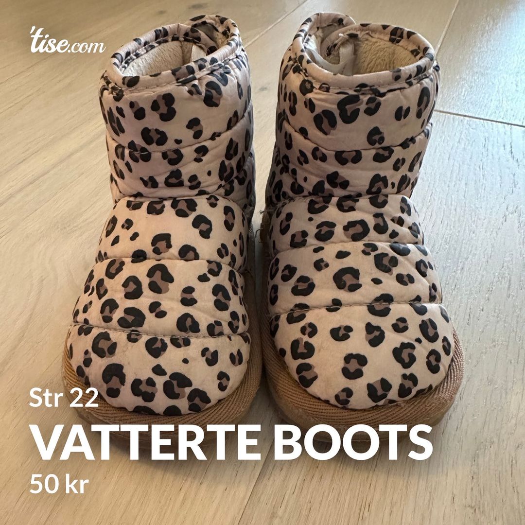 Vatterte boots