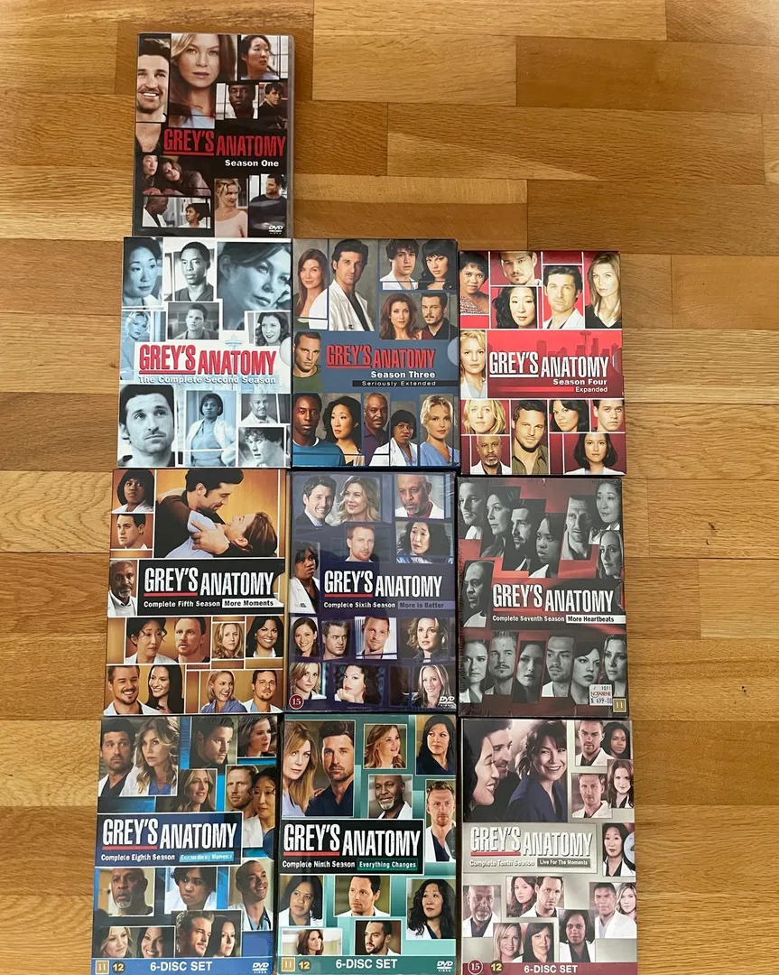 Greys Anatomy DVD