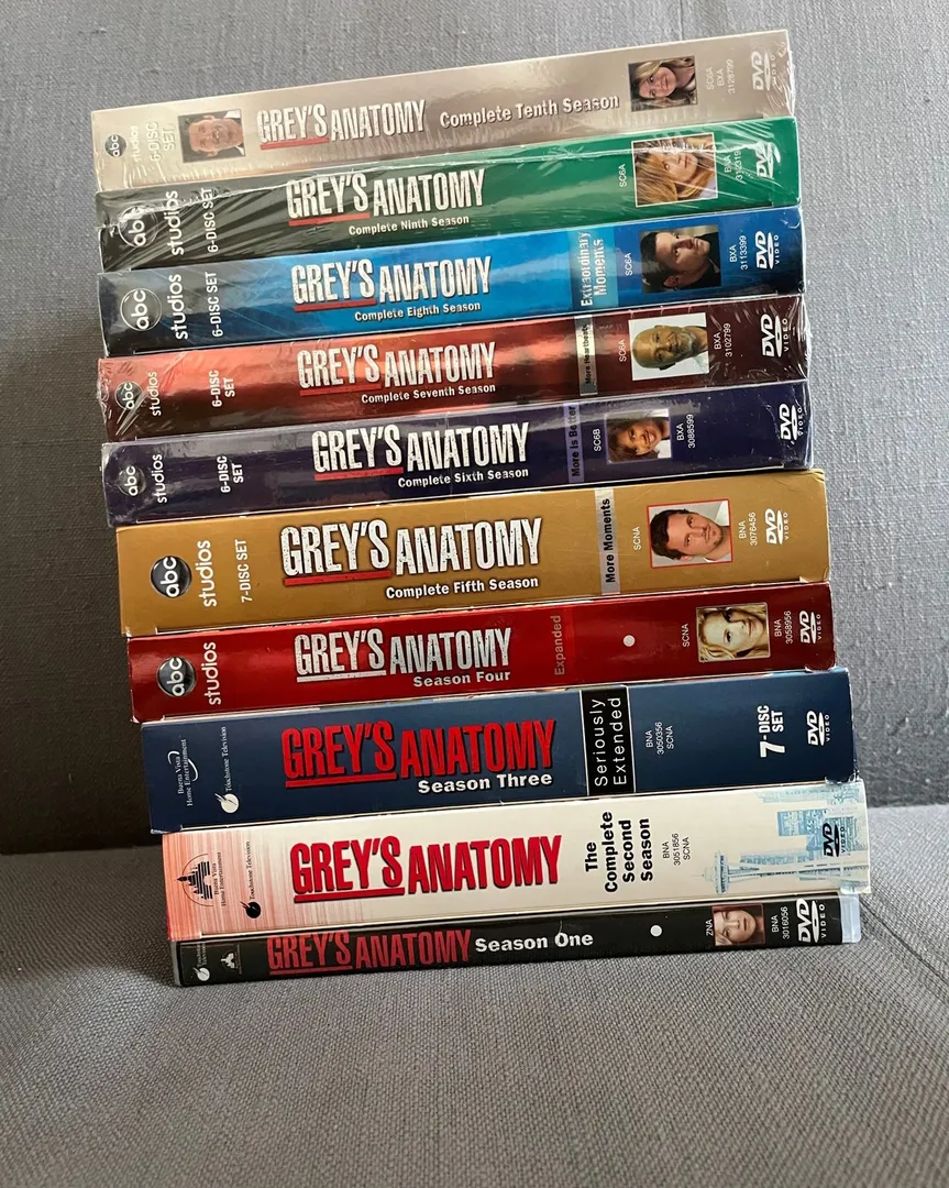 Greys Anatomy DVD