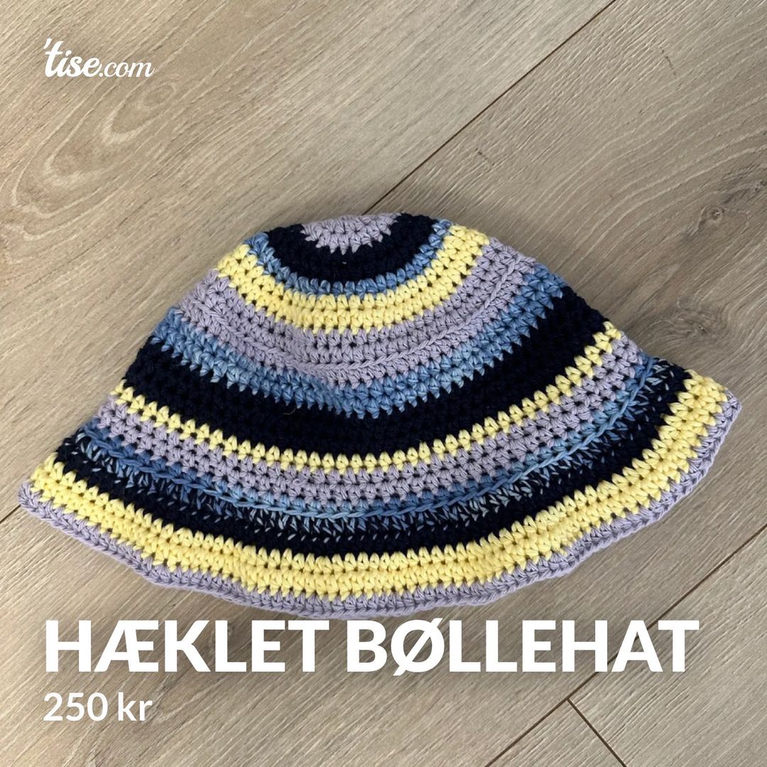 Hæklet bøllehat