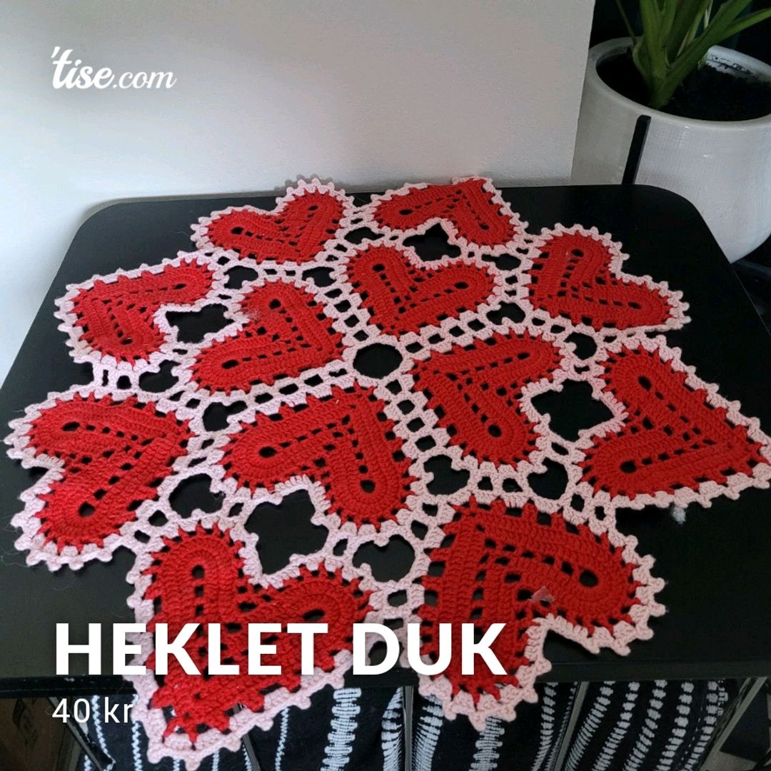 Heklet duk