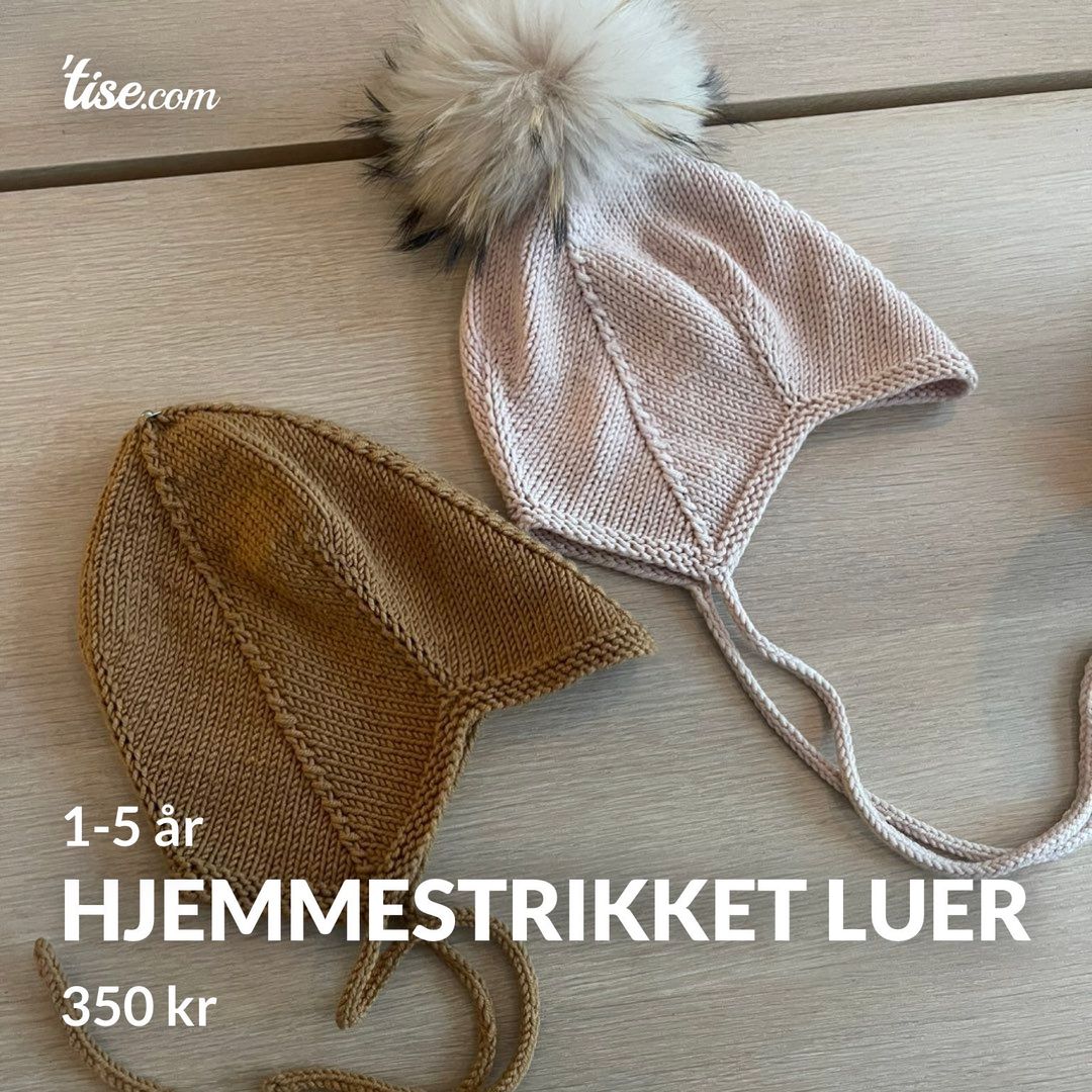 Hjemmestrikket luer