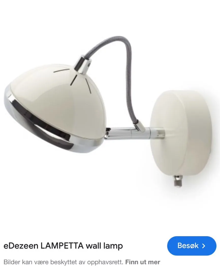 Lampetta wall lamp