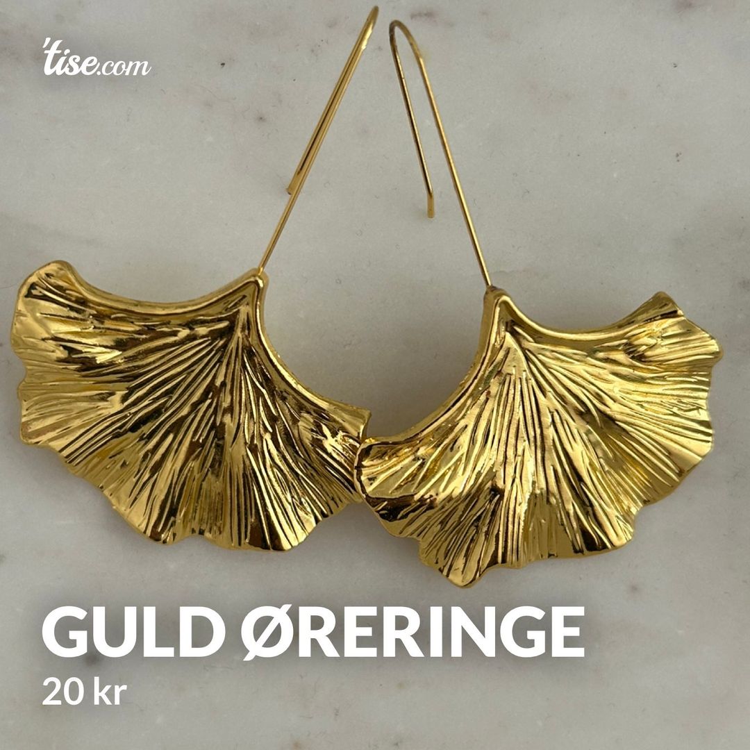 Guld Øreringe