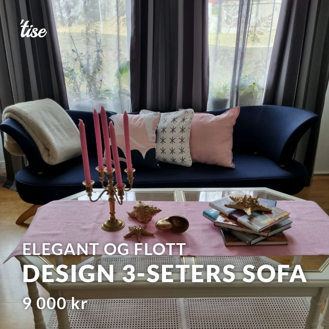 DESIGN 3-seters SOFA