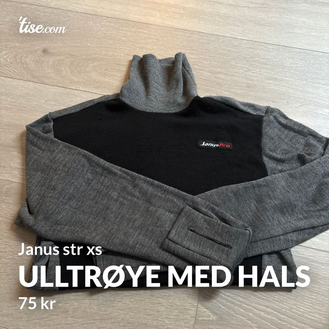 Ulltrøye med hals