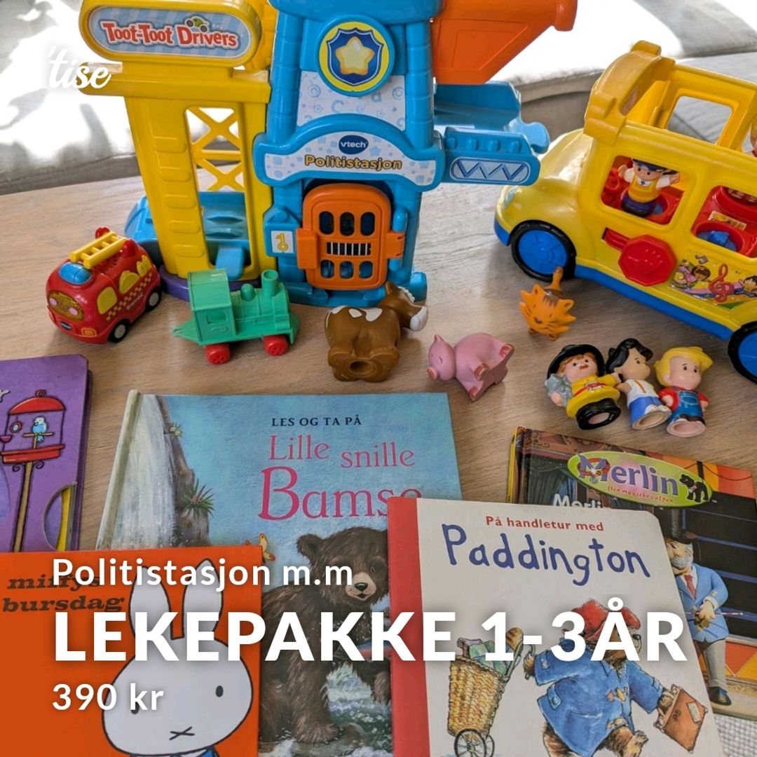 Lekepakke 1-3år