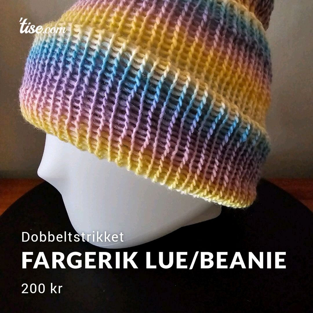 Fargerik Lue/Beanie