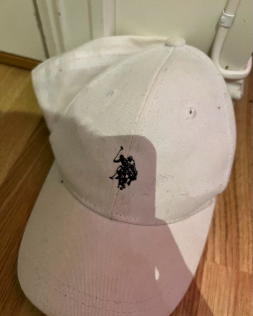 Hvit polo caps