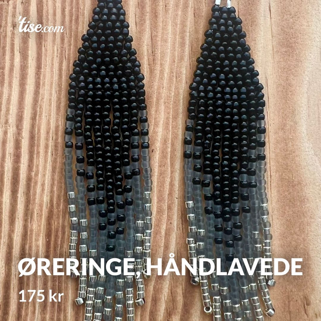 Øreringe, håndlavede