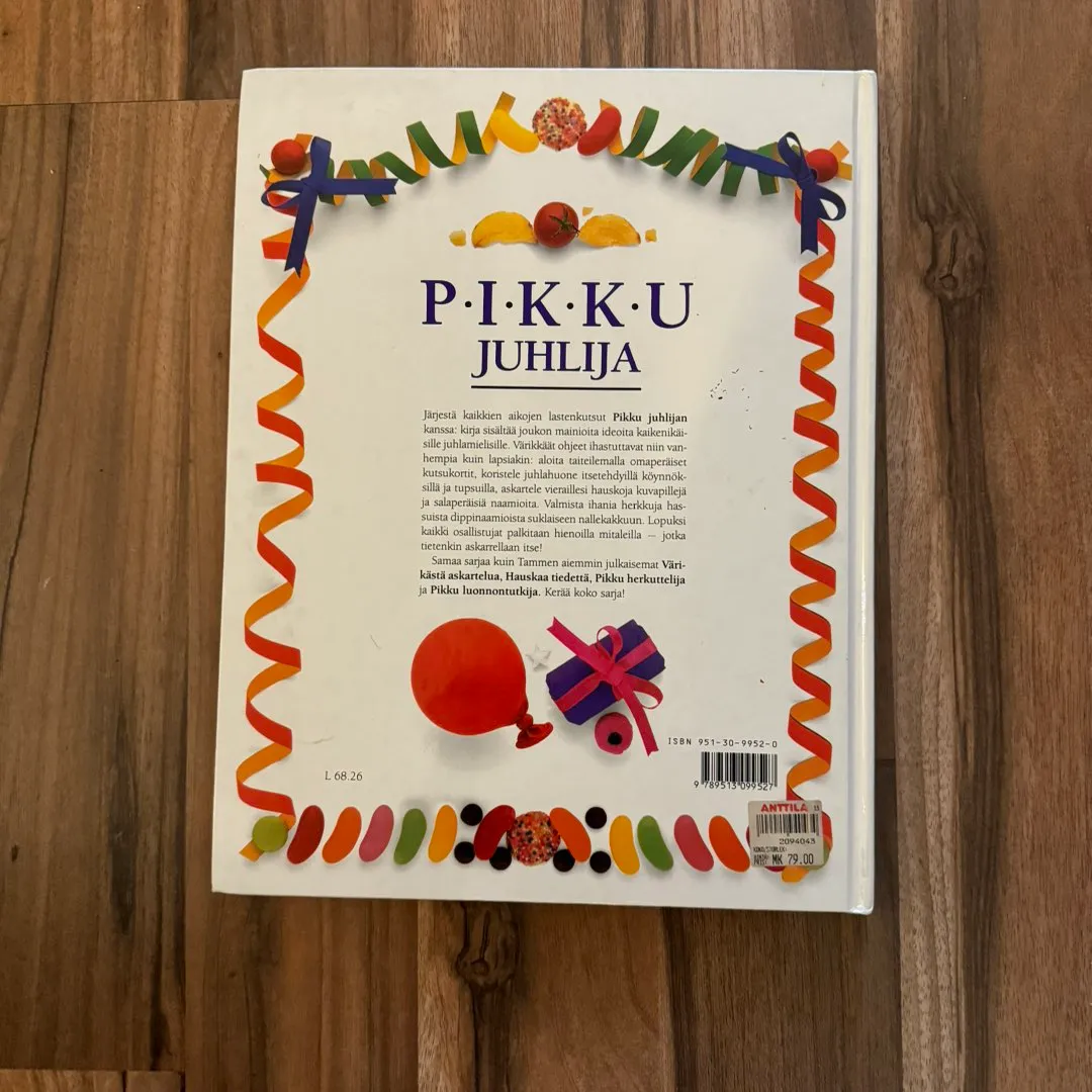 Pikku juhlija kirja