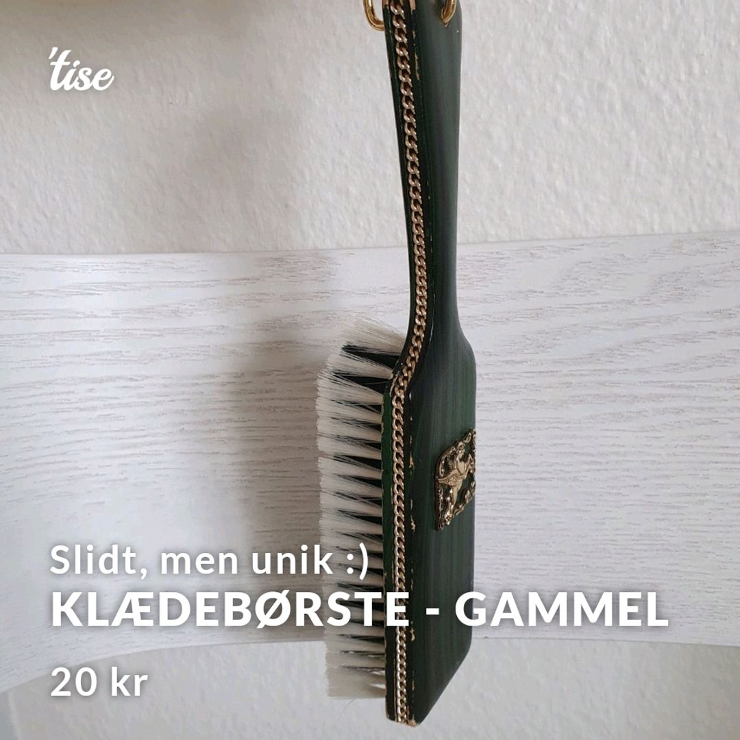 Klædebørste - gammel