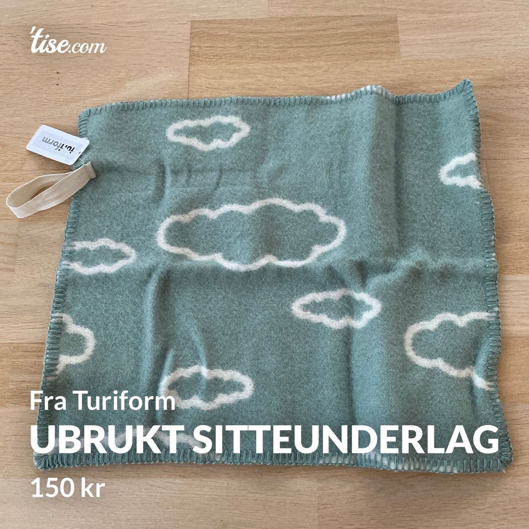 Ubrukt sitteunderlag