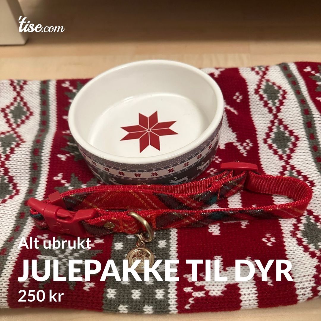 Julepakke til dyr