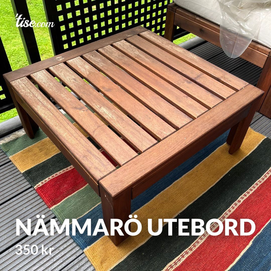 Nämmarö utebord