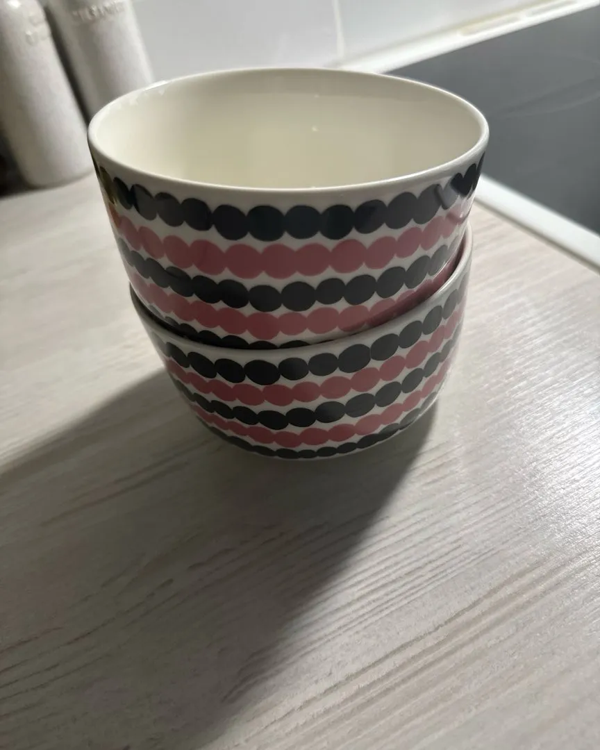 marimekko kulhot 2x