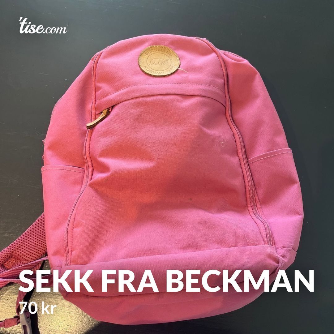 sekk fra Beckman